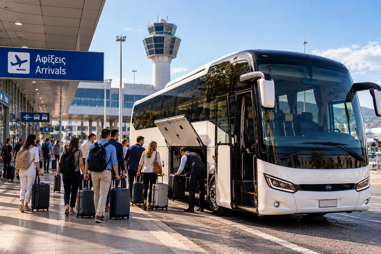 Athens International Airport Bus Transfer