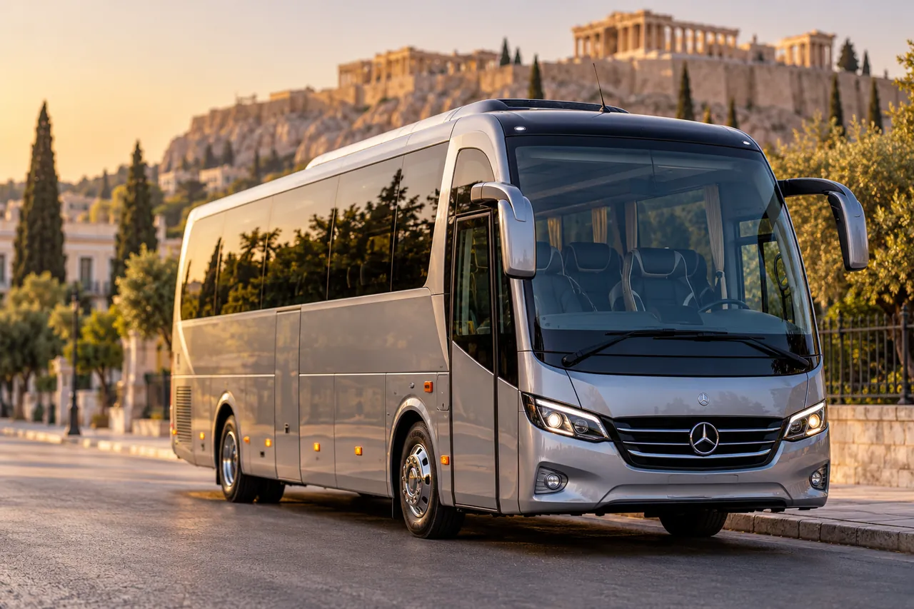 17–24 passengers — Mini Coach
