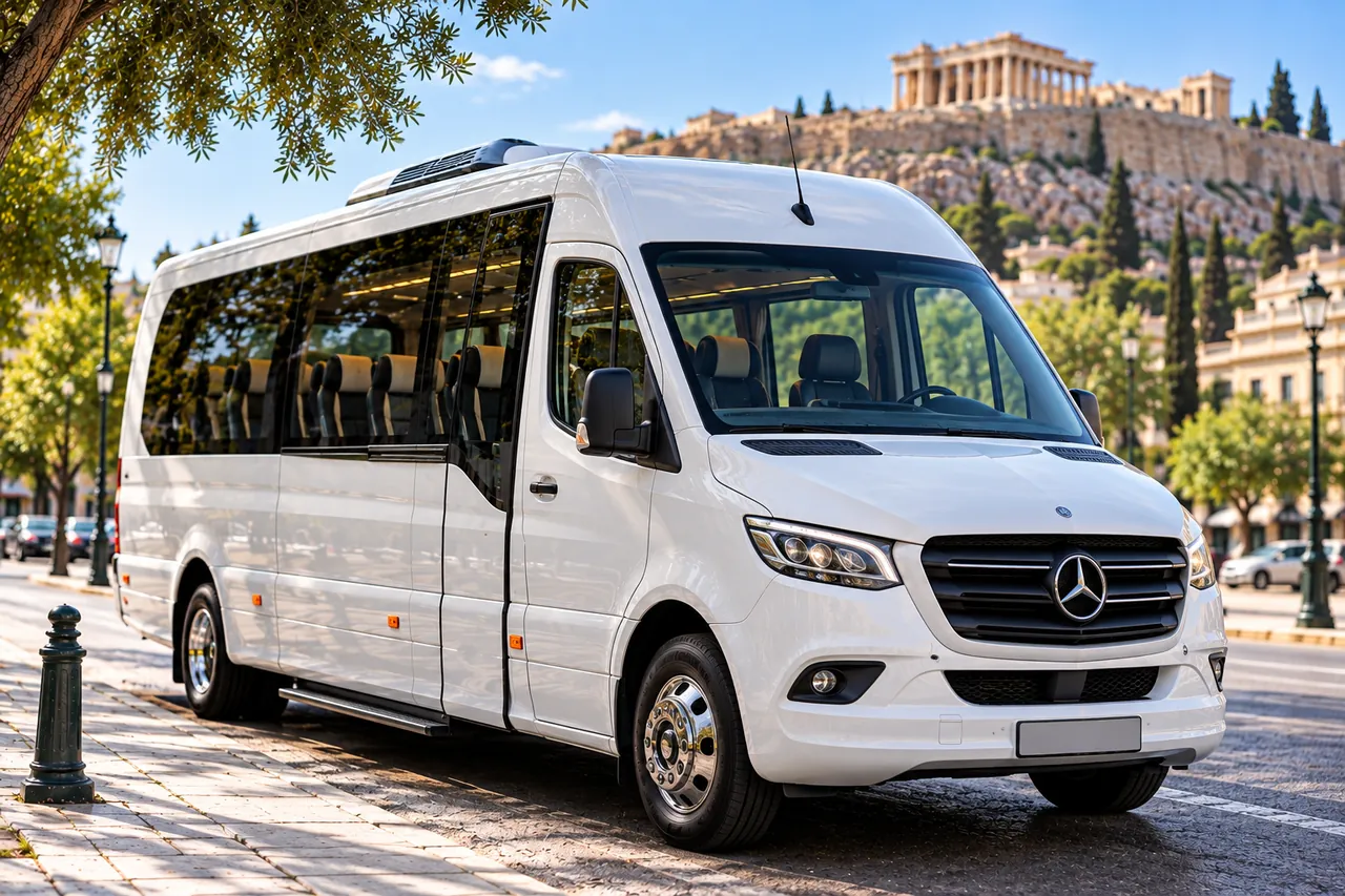 9–16 passengers — Minibus